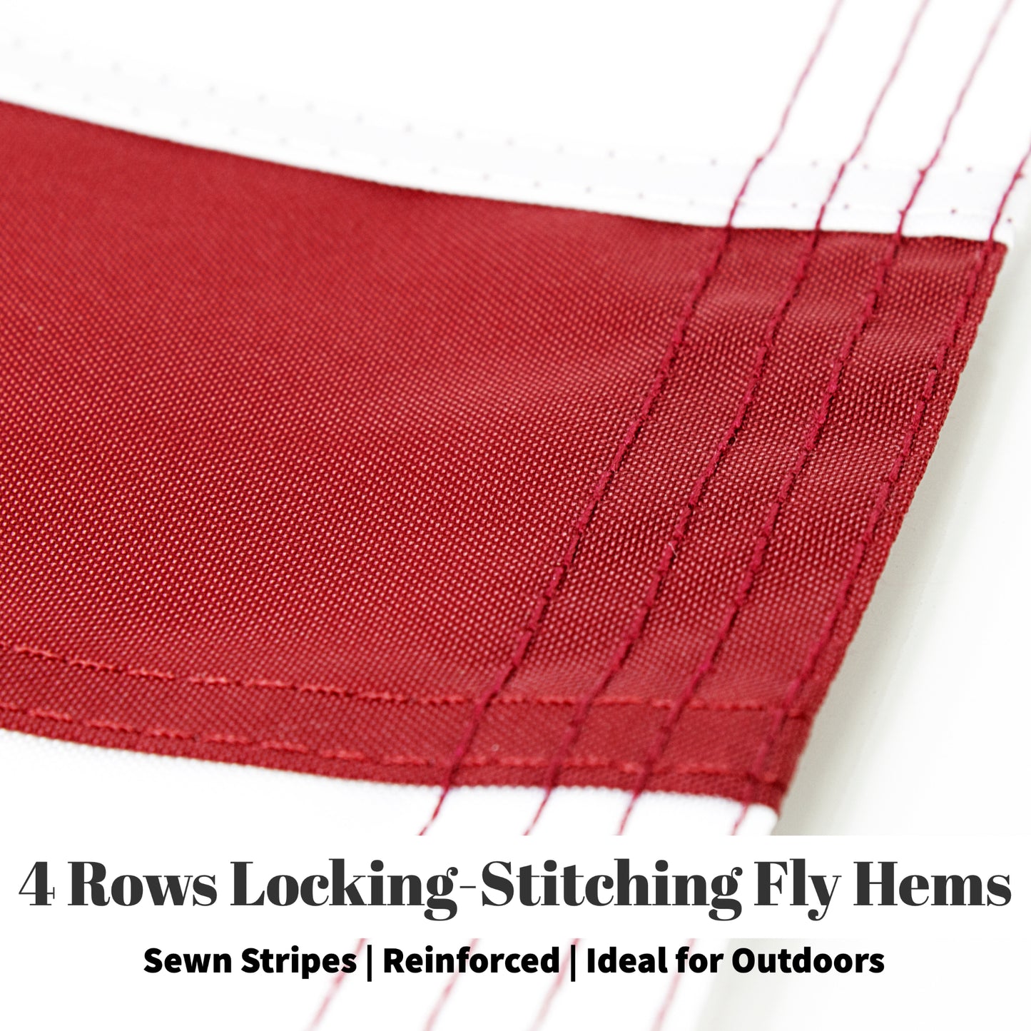 American Flag 3x5 ft Embroidered Outdoor USA Heavy Duty Flags Durable Double Stitched UV Protected